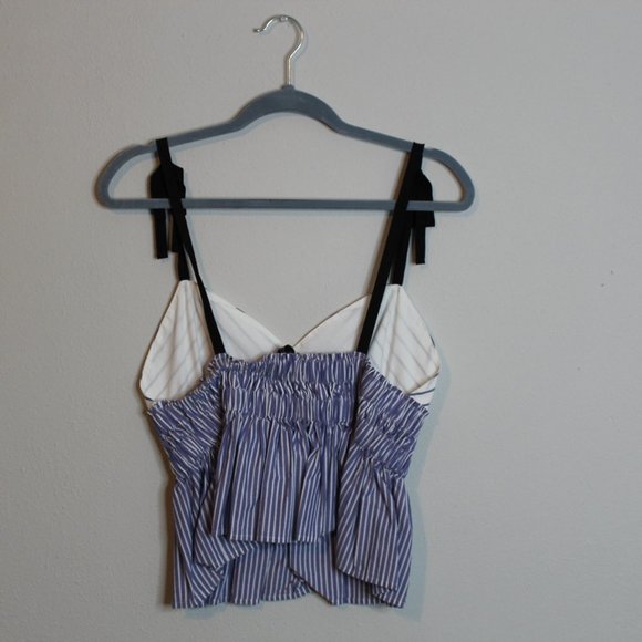 Cropped Bow Strap Tank - NWOT - Picture 4 of 4